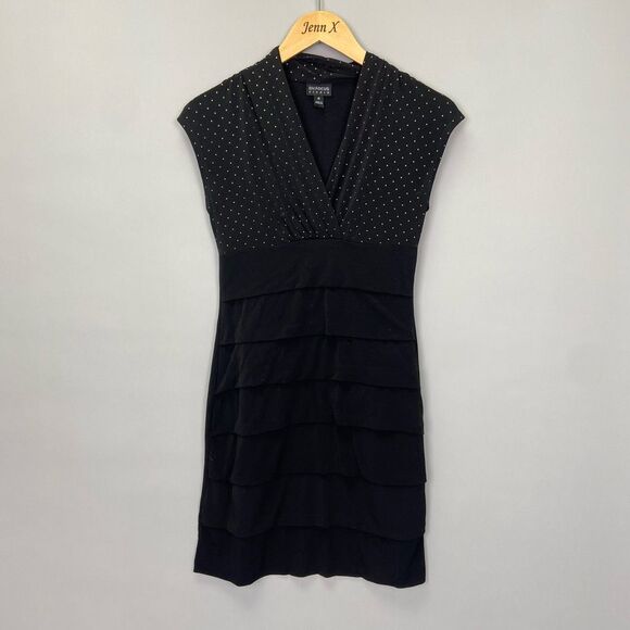 Enfocus Studio Dresses & Skirts - Enfocus Studio Black Sleeveless Studded Dress Size 4